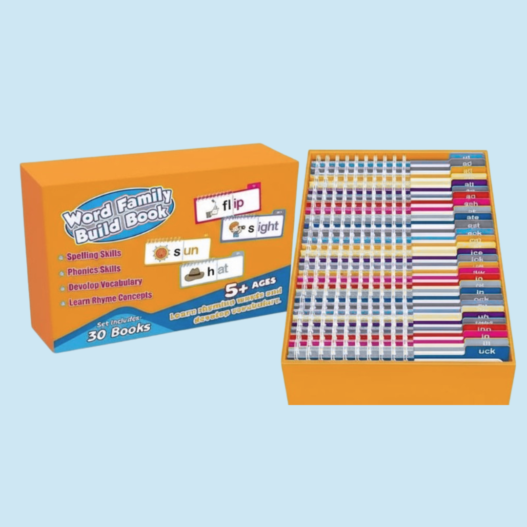 SmartKids– Englische Vokabeln lernen – Daumenkino und Lernkarten | Pädagogisches Holzspielzeug von Mein Kleines Baby