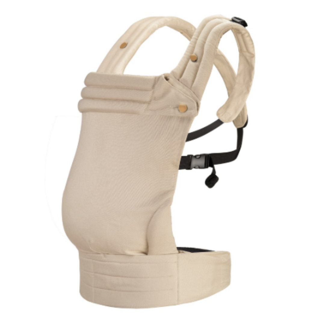 Snug Sling™ – Weich und dicht – Baby- und Kleinkindtrage Taupe | Pädagogisches Holzspielzeug von Mein Kleines Baby