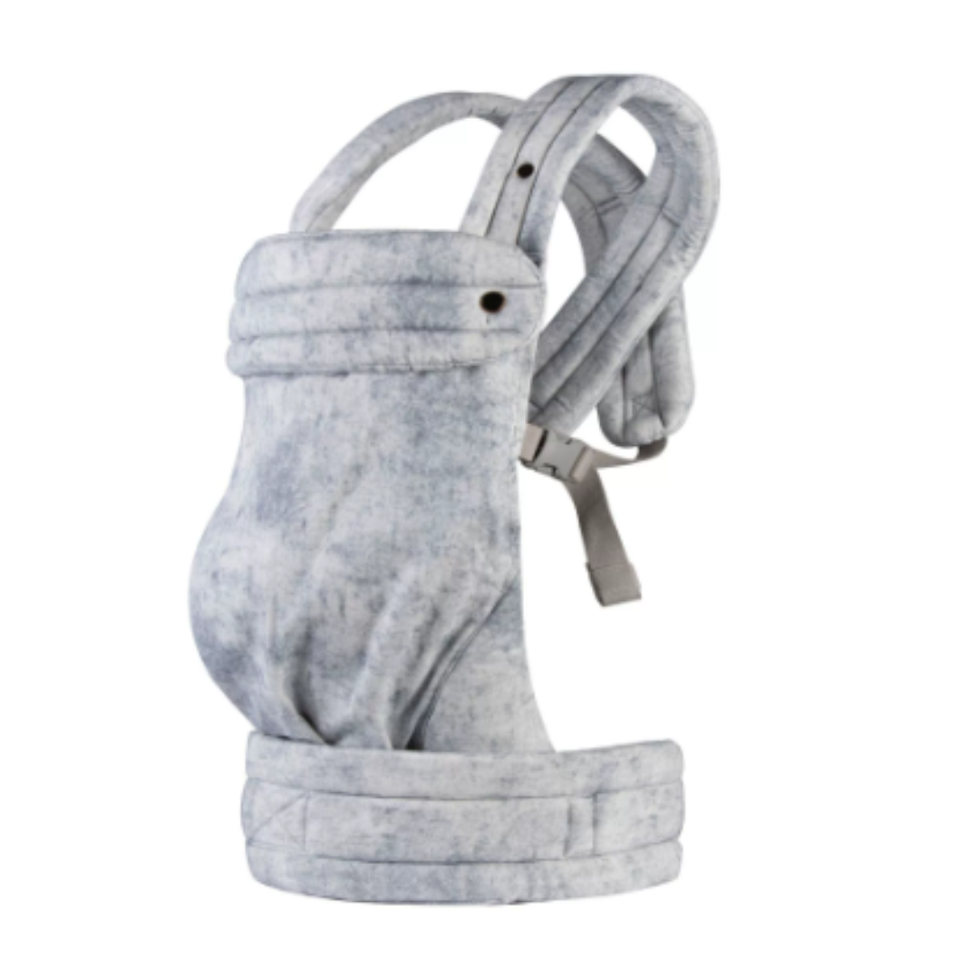 Snug Sling™ – Zacht og Dichtbij – Bæresele til baby og småbørn Grå – Blækmaling | Pädagogisches Holzspielzeug von Mein Kleines Baby