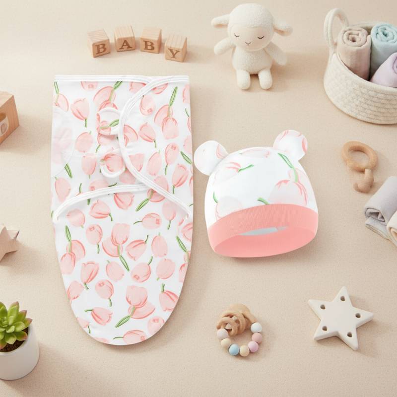 SnuggleBear– Weich&warm– Babywickeldecke Tulpe | Pädagogisches Holzspielzeug SnuggleBear– Weich&warm– Babywickeldecke Tulpe | Pädagogisches Holzspielzeug von Mein Kleines Baby