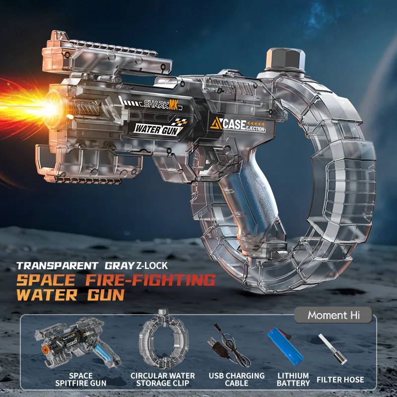 Space Water Blaster Toy – Interaktiv & unterhaltsam – Wasserpistole Schwarz | Pädagogisches Holzspielzeug Space Water Blaster Toy – Interaktiv & unterhaltsam – Wasserpistole Schwarz | Pädagogisches Holzspielzeug von Mein Kleines Baby