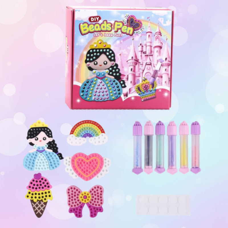 SparklePen– Kreativ&Niedlich– DIY-Perlen-Set 5er-Set | Pädagogisches Holzspielzeug von Mein Kleines Baby