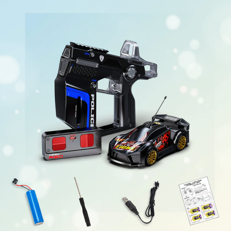 SpeedBlaster – Schnell & Aktiv – RC Stuntauto Schwarz | Pädagogisches Holzspielzeug SpeedBlaster – Schnell & Aktiv – RC Stuntauto Schwarz | Pädagogisches Holzspielzeug von Mein Kleines Baby