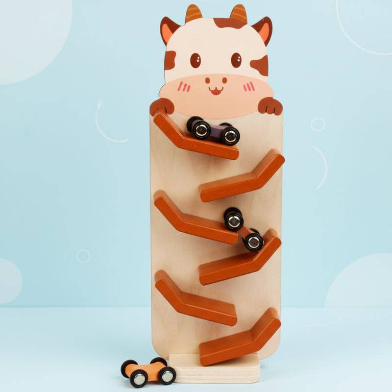 SpeedSlide– Aktiv&Verspielt– Holz-Autorennbahn Kuh | Pädagogisches Holzspielzeug SpeedSlide– Aktiv&Verspielt– Holz-Autorennbahn Kuh | Pädagogisches Holzspielzeug von Mein Kleines Baby