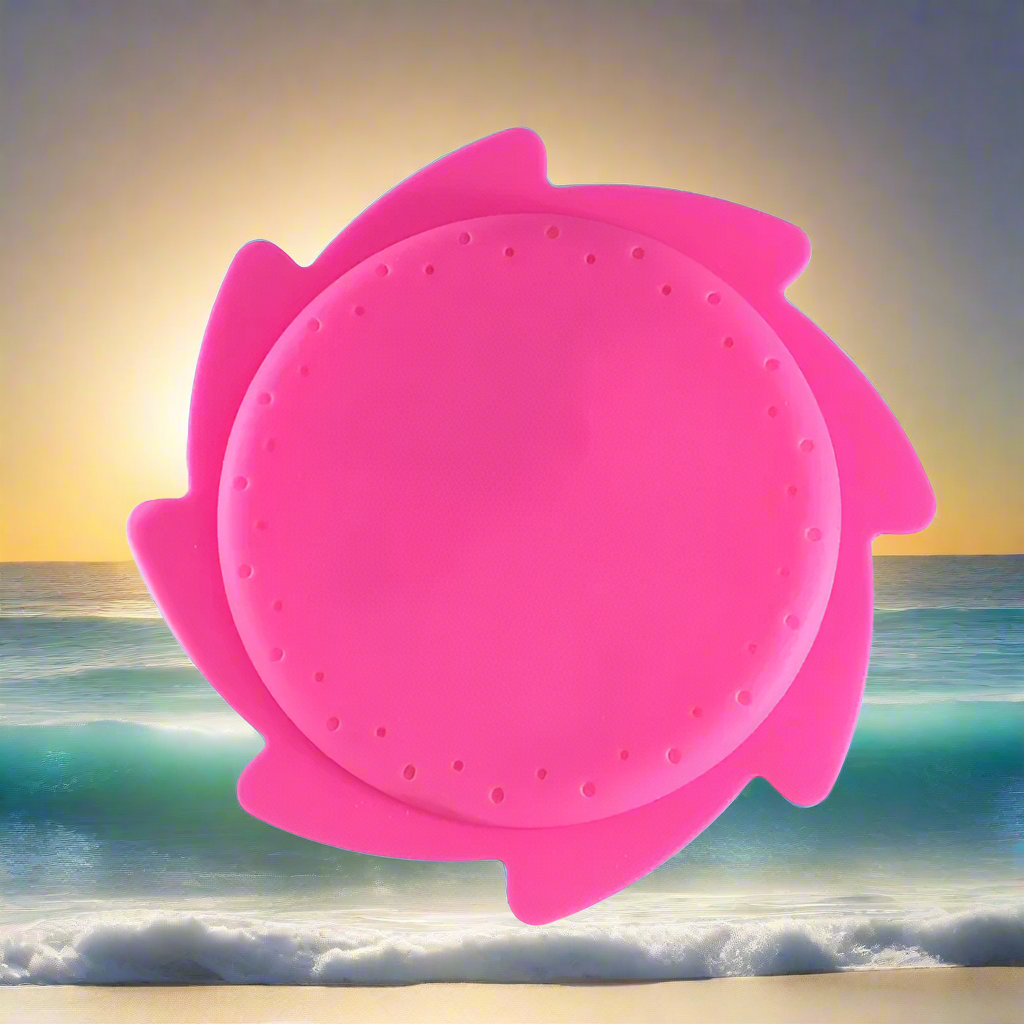 SplashDisk – Sommer & sjov – Silikone vandfrisbee Lyserød A | Pädagogisches Holzspielzeug von Mein Kleines Baby