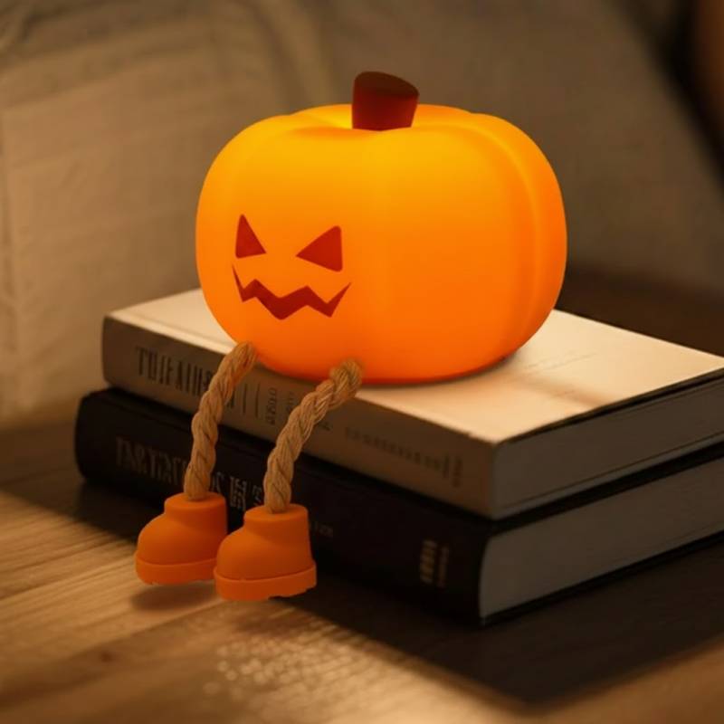 SpookyLamp – Niedlich & stimmungsvoll – Halloween-Nachtlicht Halloween-Kürbis | Pädagogisches Holzspielzeug SpookyLamp – Niedlich & stimmungsvoll – Halloween-Nachtlicht Halloween-Kürbis | Pädagogisches Holzspielzeug von Mein Kleines Baby
