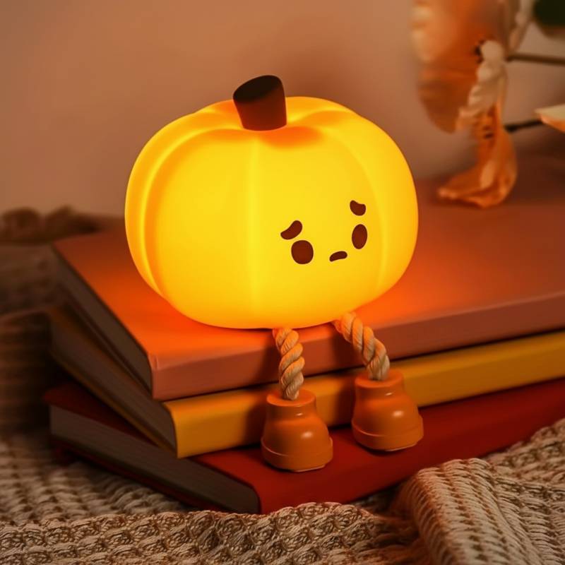 SpookyLamp – Niedlich & stimmungsvoll – Halloween-Nachtlicht Süßer Kürbis | Pädagogisches Holzspielzeug SpookyLamp – Niedlich & stimmungsvoll – Halloween-Nachtlicht Süßer Kürbis | Pädagogisches Holzspielzeug von Mein Kleines Baby