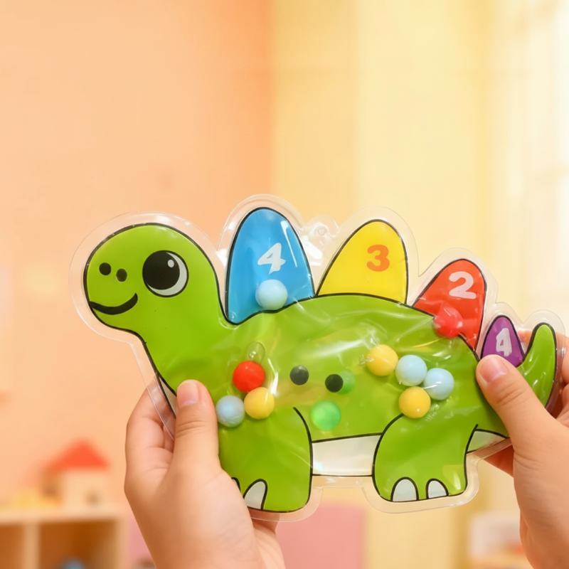 Squishy Bead Maze – Sensorisch & entspannend – Fidget-Spielzeug Dinosaurier | Pädagogisches Holzspielzeug Squishy Bead Maze – Sensorisch & entspannend – Fidget-Spielzeug Dinosaurier | Pädagogisches Holzspielzeug von Mein Kleines Baby