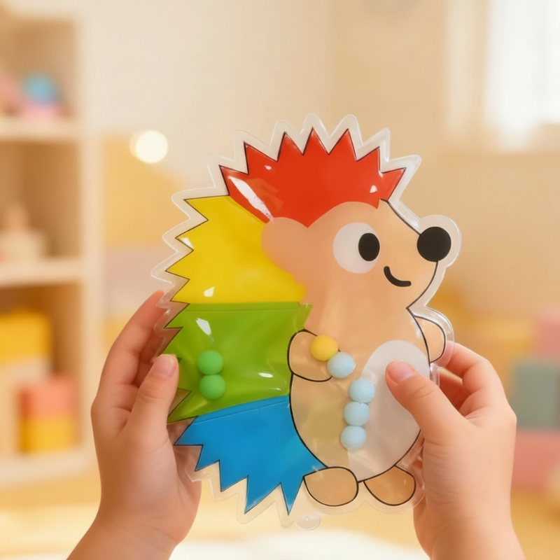 Squishy Bead Maze – Sensorisch & entspannend – Fidget-Spielzeug Igel | Pädagogisches Holzspielzeug Squishy Bead Maze – Sensorisch & entspannend – Fidget-Spielzeug Igel | Pädagogisches Holzspielzeug von Mein Kleines Baby