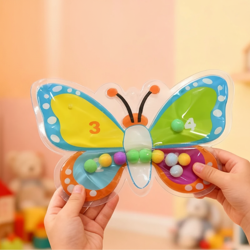 Squishy Bead Maze – Sensorisch & entspannend – Fidget-Spielzeug Schmetterling | Pädagogisches Holzspielzeug Squishy Bead Maze – Sensorisch & entspannend – Fidget-Spielzeug Schmetterling | Pädagogisches Holzspielzeug von Mein Kleines Baby