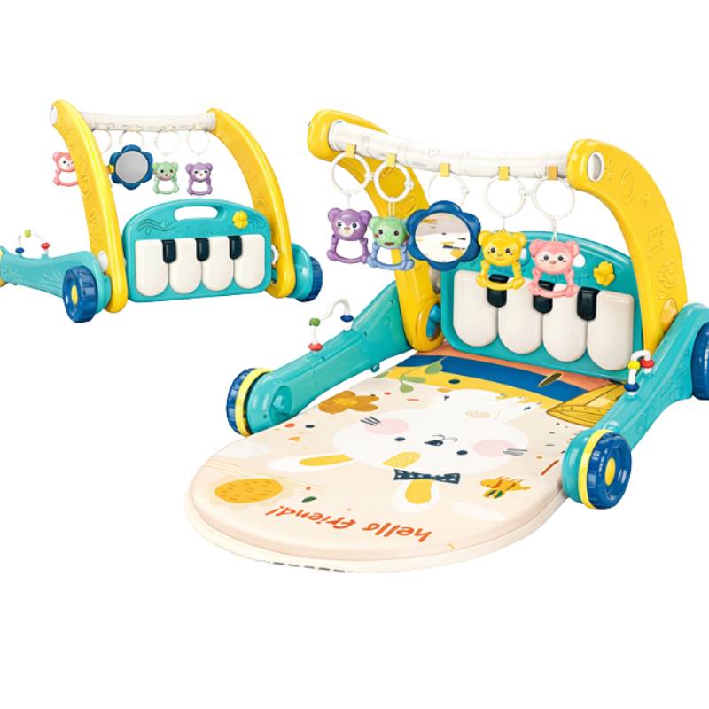 Step & Play – Interaktiv & Sicher – 3-in-1-Lauflernhilfe & Baby-Fitnessstudio Süßes Häschen – Grün | Pädagogisches Holzspielzeug Step & Play – Interaktiv & Sicher – 3-in-1-Lauflernhilfe & Baby-Fitnessstudio Süßes Häschen – Grün | Pädagogisches Holzspielzeug von Mein Kleines Baby