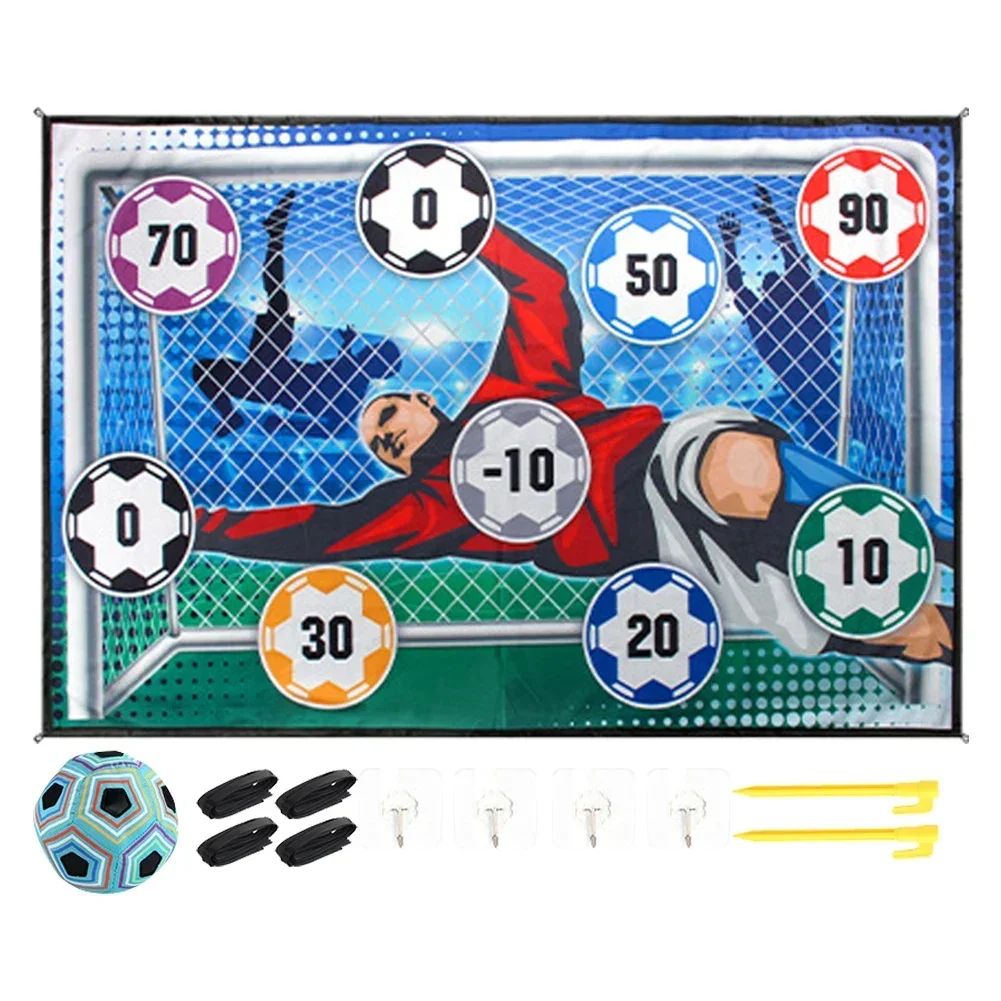 Sticky Soccer™ – Platte&Treppe– Spielmatte Fußball Hüterin | Pädagogisches Holzspielzeug von Mein Kleines Baby
