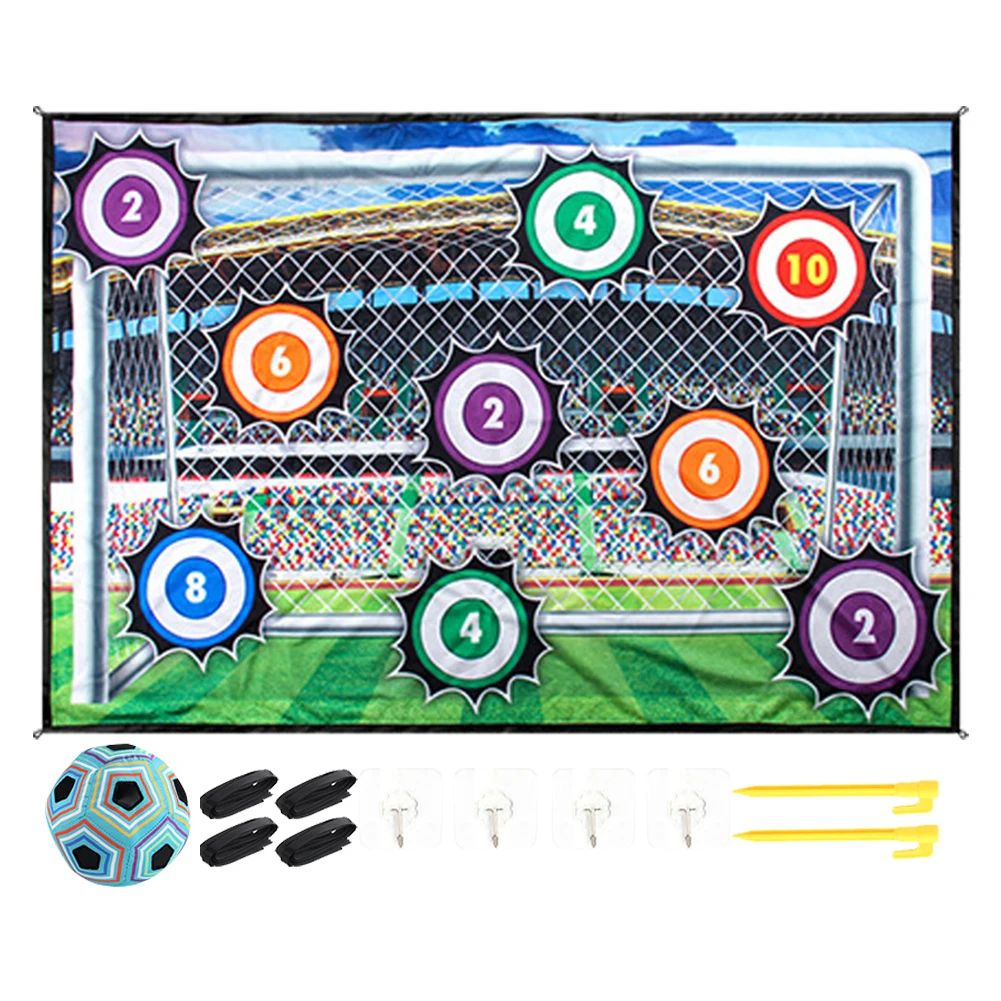 Sticky Soccer™ – Platte&Treppe– Spielmatte Fußball Ziel | Pädagogisches Holzspielzeug von Mein Kleines Baby