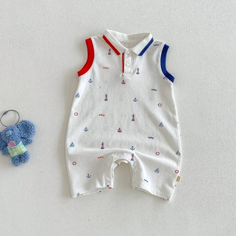 SunnyBaby – Bequem & niedlich – Polo-Strampler für Babys Weiß / 90 (12–24 Monate) | Pädagogisches Holzspielzeug von Mein Kleines Baby