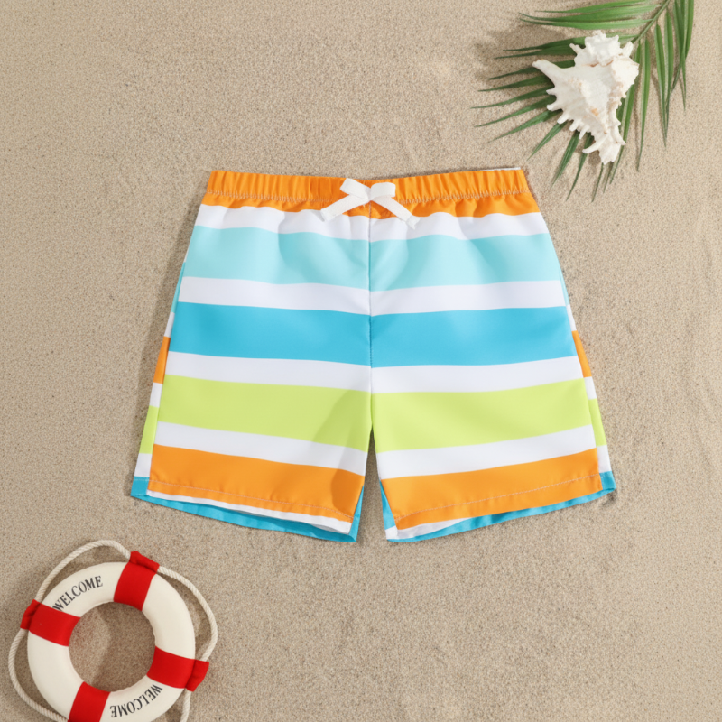 SunnySplash – Leicht & bequem – Badehose für Jungen Sommerliche Atmosphäre / 190 (11–12 Jahre) | Pädagogisches Holzspielzeug von Mein Kleines Baby