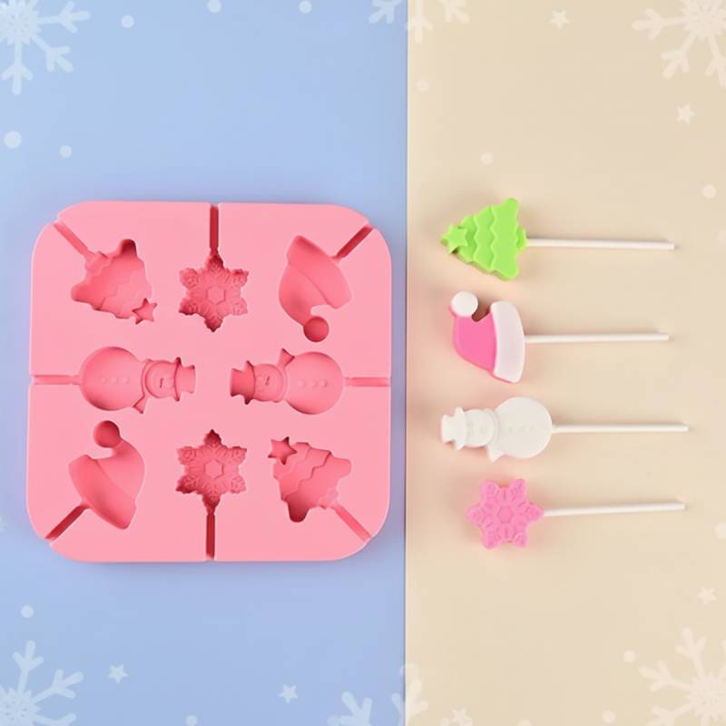 SweetPop – Bewusst verwöhnen – Silikon-Lutscher-Formen-Set Weihnachten | Pädagogisches Holzspielzeug SweetPop – Bewusst verwöhnen – Silikon-Lutscher-Formen-Set Weihnachten | Pädagogisches Holzspielzeug von Mein Kleines Baby