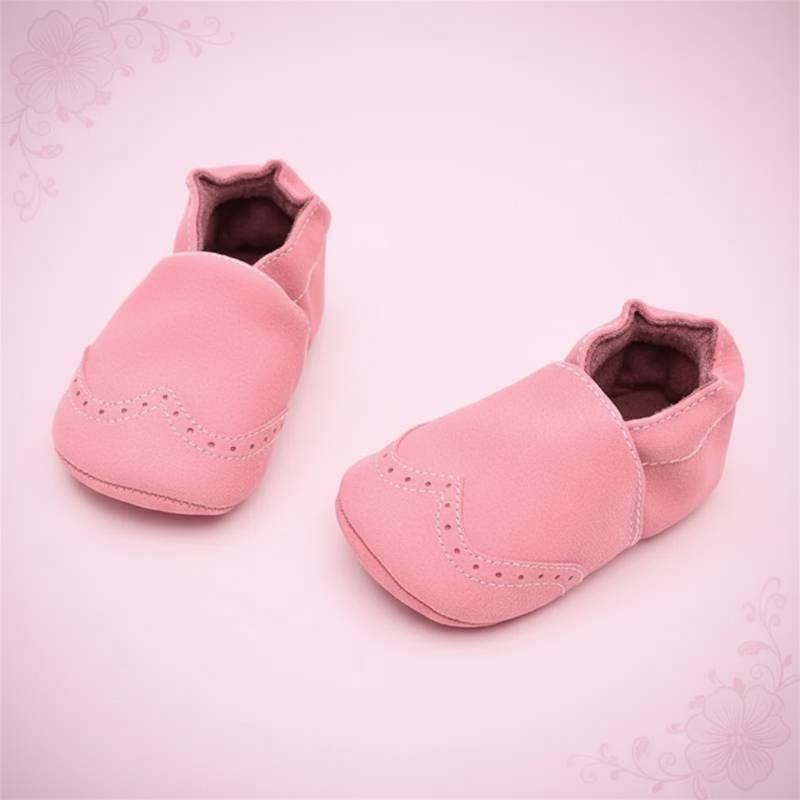 SweetSteps – Bløde & skridsikre – babysko Lyserød / 11 (0–6 måneder) | Pädagogisches Holzspielzeug von Mein Kleines Baby