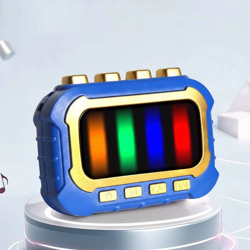 TapHero– Interaktiv&Stressabbau– Musikalisches Fidget-Spiel Blau | Pädagogisches Holzspielzeug von Mein Kleines Baby