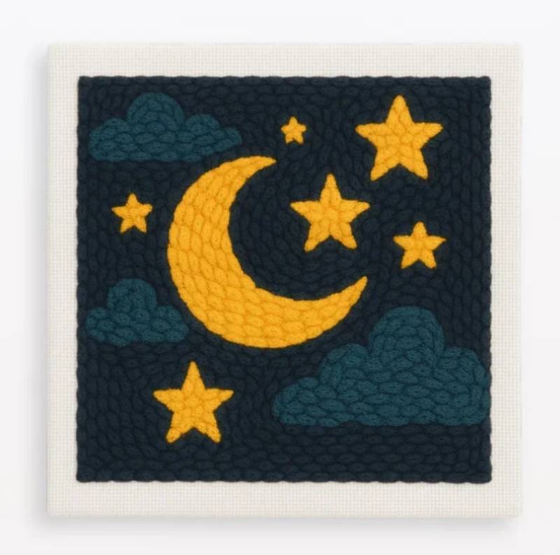 ThreadArt– Handgefertigt&farbenfroh– Tier-Stickset Mond | Pädagogisches Holzspielzeug ThreadArt– Handgefertigt&farbenfroh– Tier-Stickset Mond | Pädagogisches Holzspielzeug von Mein Kleines Baby