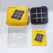 Tic Tac Toe Game™ - Stärkung des Gedächtnisses und der Problemlösungskompetenz - Elektronisch Boter-Kaas&Eieren Schwarz | Pädagogisches Holzspielzeug von Mein Kleines Baby