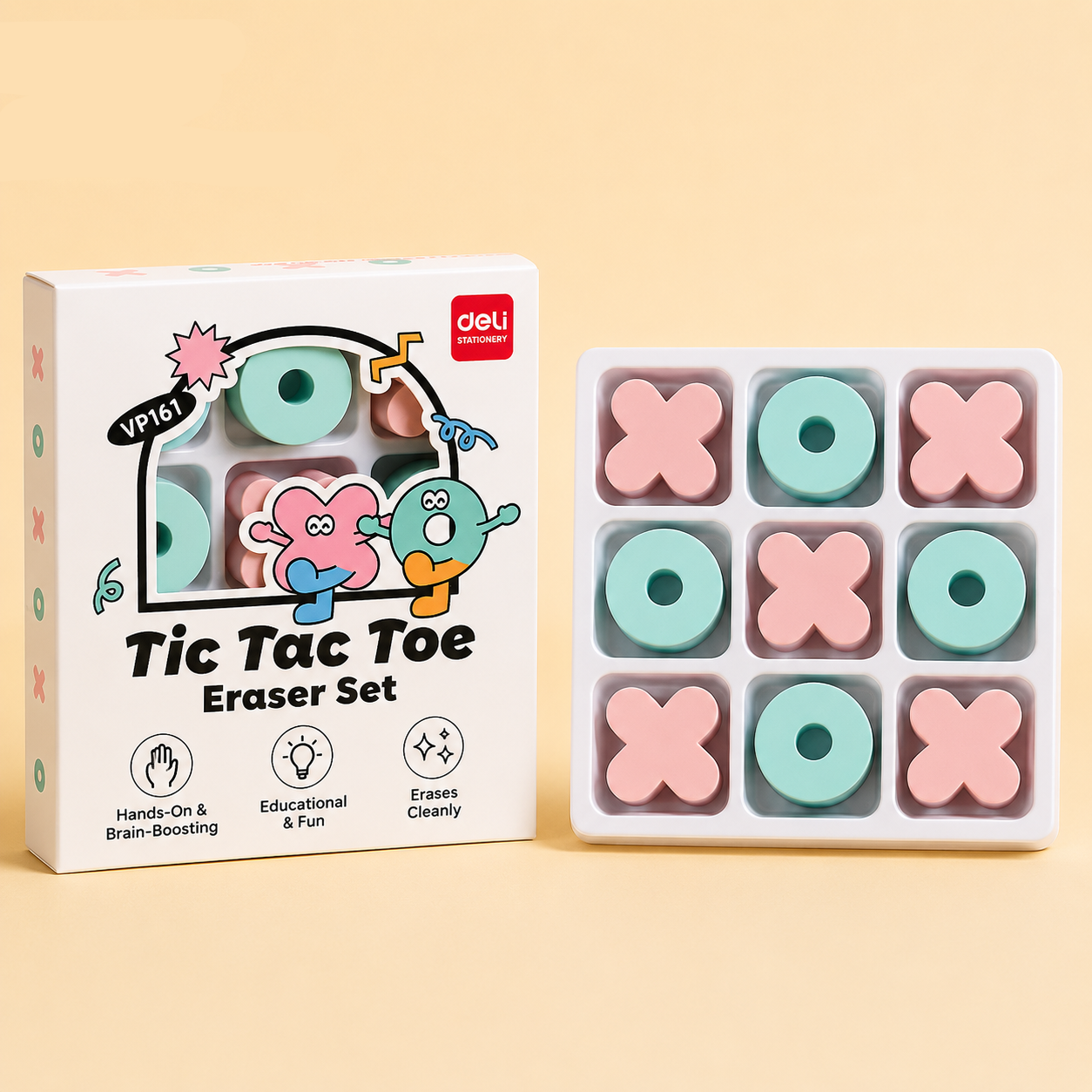 TicFun – Niedlich & praktisch – „Butter, Käse und Eier“-Radiergummi-Set | Pädagogisches Holzspielzeug TicFun – Niedlich & praktisch – „Butter, Käse und Eier“-Radiergummi-Set | Pädagogisches Holzspielzeug von Mein Kleines Baby