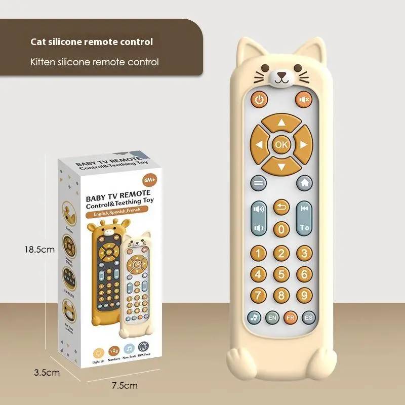 TinyControl – Sicher & lehrreich – Spielzeug-Fernbedienung für Kinder Katze | Pädagogisches Holzspielzeug TinyControl – Sicher & lehrreich – Spielzeug-Fernbedienung für Kinder Katze | Pädagogisches Holzspielzeug von Mein Kleines Baby