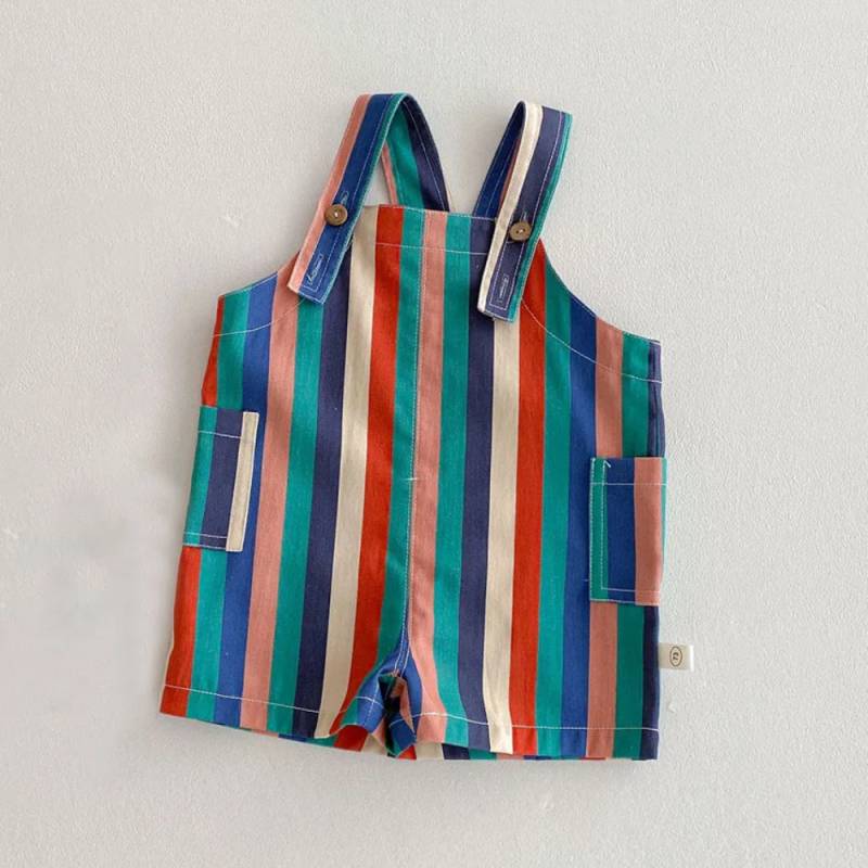TinyStyle – Verspielt & bequem – Kinder-Latzhose mit Aufdruck Kurze Latzhose (Farbe) / 90 (2–2.5 Jahre) | Pädagogisches Holzspielzeug von Mein Kleines Baby
