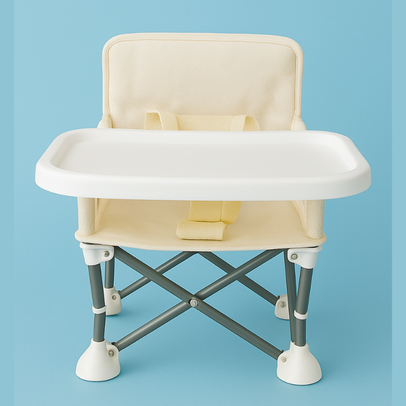 Toddler Camping Chair™ - Komfortabel camping til børn - Campingstol Lysegul | Pädagogisches Holzspielzeug von Mein Kleines Baby