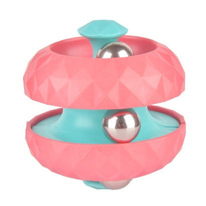 Track Ball Cube™ - beroligende og afslappende - Fidget Toy Lyserød | Pädagogisches Holzspielzeug von Mein Kleines Baby