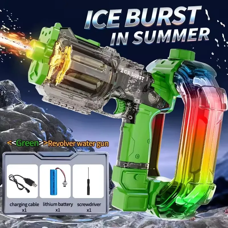 TurboBlaster – Aktion & Spritzspaß – Raum-Wasserpistole Grüner Revolver | Pädagogisches Holzspielzeug TurboBlaster – Aktion & Spritzspaß – Raum-Wasserpistole Grüner Revolver | Pädagogisches Holzspielzeug von Mein Kleines Baby