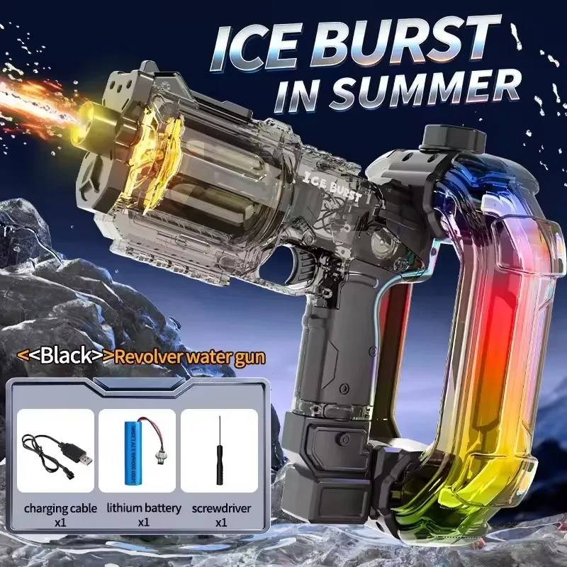 TurboBlaster – Aktion & Spritzspaß – Raum-Wasserpistole Schwarzer Revolver | Pädagogisches Holzspielzeug TurboBlaster – Aktion & Spritzspaß – Raum-Wasserpistole Schwarzer Revolver | Pädagogisches Holzspielzeug von Mein Kleines Baby