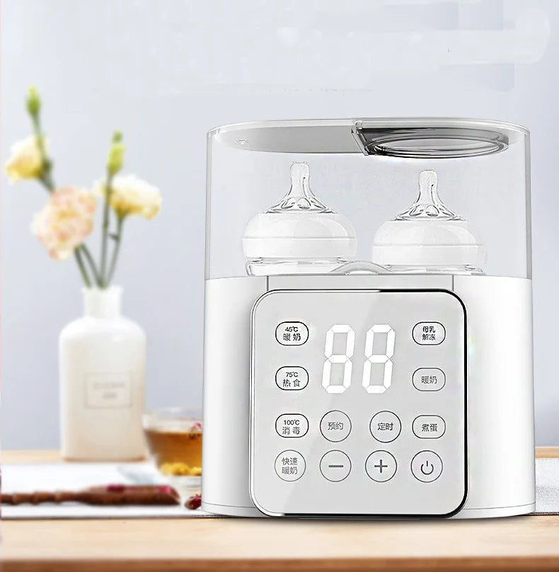 WarmEase - Immer schön warm - Multifunktionaler 9-in-1-Flaschenwärmer | Pädagogisches Holzspielzeug von Mein Kleines Baby