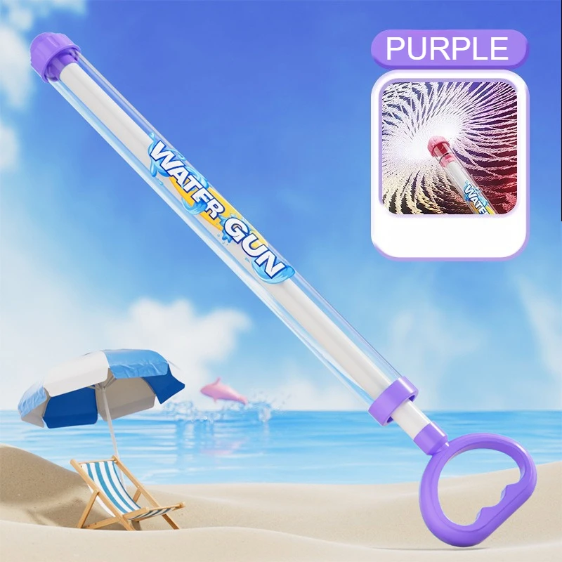 Water Blaster – Verspielt & Kraftvoll – Wasserpistole Lila | Pädagogisches Holzspielzeug von Mein Kleines Baby