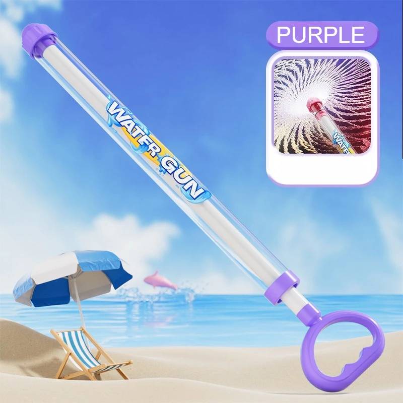 Water Blaster – Verspielt & Kraftvoll – Wasserpistole Lila | Pädagogisches Holzspielzeug von Mein Kleines Baby