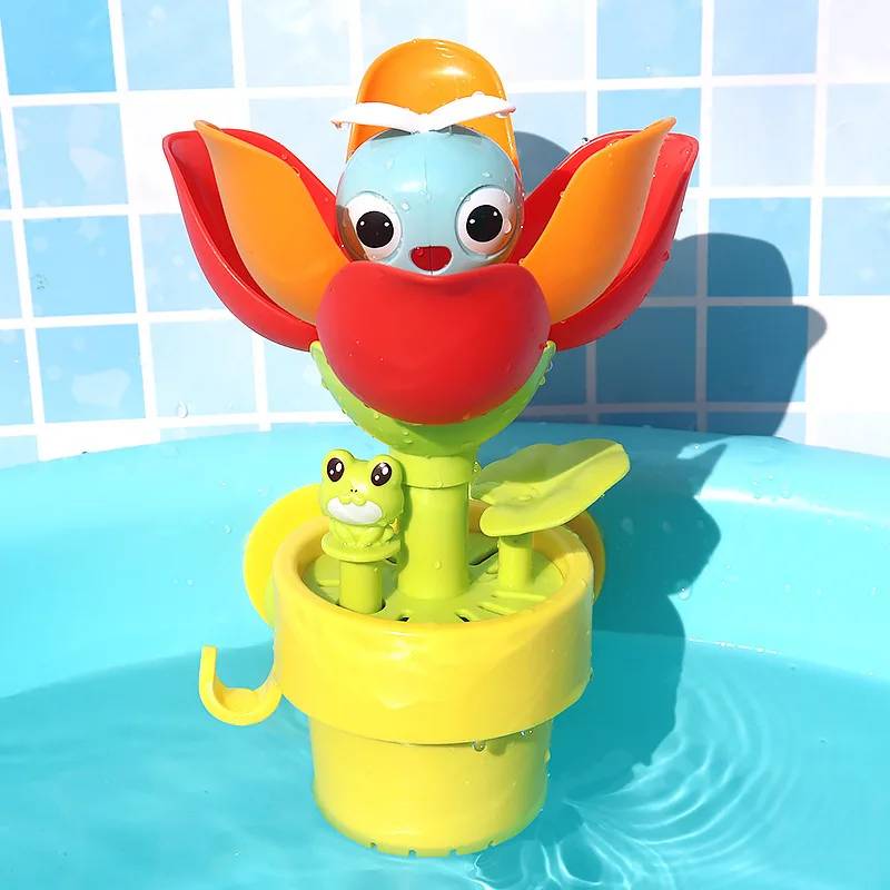 WaterWhirl – Farbenfroh & lehrreich – Wassersprinkler Blume | Pädagogisches Holzspielzeug WaterWhirl – Farbenfroh & lehrreich – Wassersprinkler Blume | Pädagogisches Holzspielzeug von Mein Kleines Baby