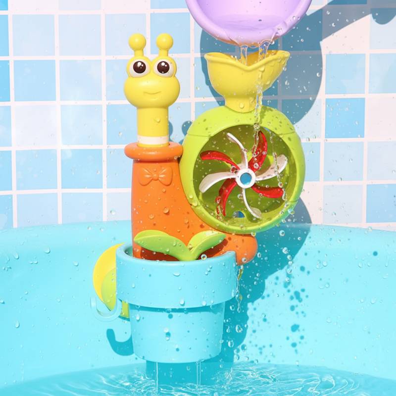WaterWhirl – Farbenfroh & lehrreich – Wassersprinkler Schnecke | Pädagogisches Holzspielzeug WaterWhirl – Farbenfroh & lehrreich – Wassersprinkler Schnecke | Pädagogisches Holzspielzeug von Mein Kleines Baby
