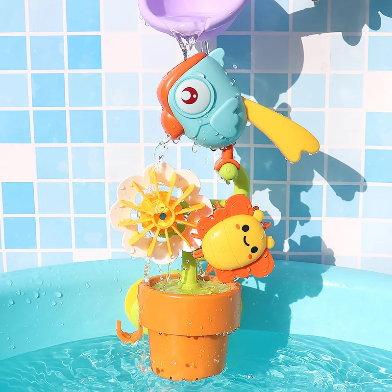 WaterWhirl – Farbenfroh & lehrreich – Wassersprinkler Vogel | Pädagogisches Holzspielzeug WaterWhirl – Farbenfroh & lehrreich – Wassersprinkler Vogel | Pädagogisches Holzspielzeug von Mein Kleines Baby