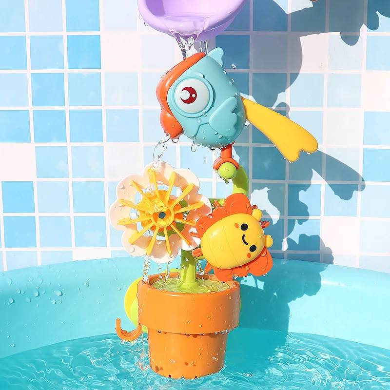 WaterWhirl – Farbenfroh & lehrreich – Wassersprinkler Vogel | Pädagogisches Holzspielzeug WaterWhirl – Farbenfroh & lehrreich – Wassersprinkler Vogel | Pädagogisches Holzspielzeug von Mein Kleines Baby