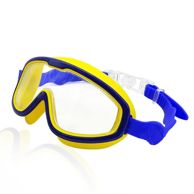 Wavee– Sicher und bequem - Schwimmbrille für Kinder Blau | Pädagogisches Holzspielzeug von Mein Kleines Baby