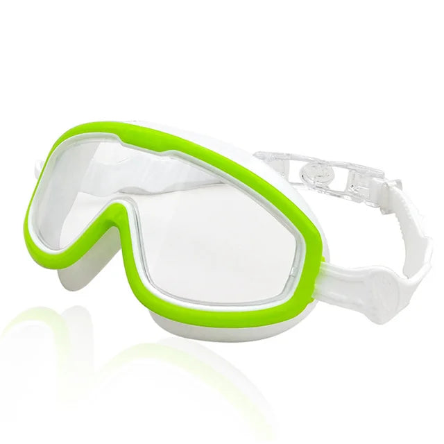 Wavee– Sicher und bequem - Schwimmbrille für Kinder Grün | Pädagogisches Holzspielzeug von Mein Kleines Baby