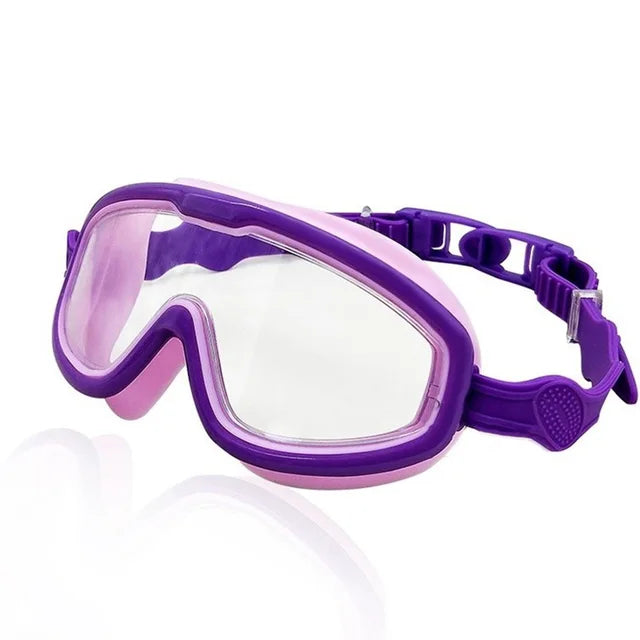 Wavee– Sicher und bequem - Schwimmbrille für Kinder Lila | Pädagogisches Holzspielzeug von Mein Kleines Baby