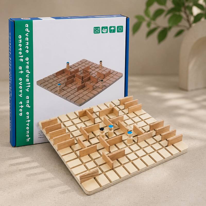 Wooden Chess Puzzle Game – Strategie & Denken – Brettspiel | Pädagogisches Holzspielzeug Wooden Chess Puzzle Game – Strategie & Denken – Brettspiel | Pädagogisches Holzspielzeug von Mein Kleines Baby