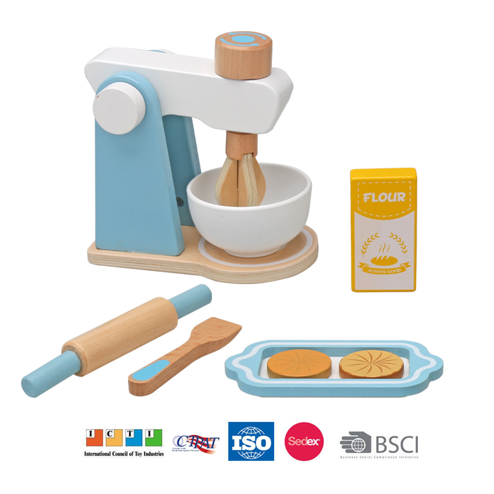 Woods™ - Blender Küchenmaschine | Pädagogisches Holzspielzeug von Mein Kleines Baby