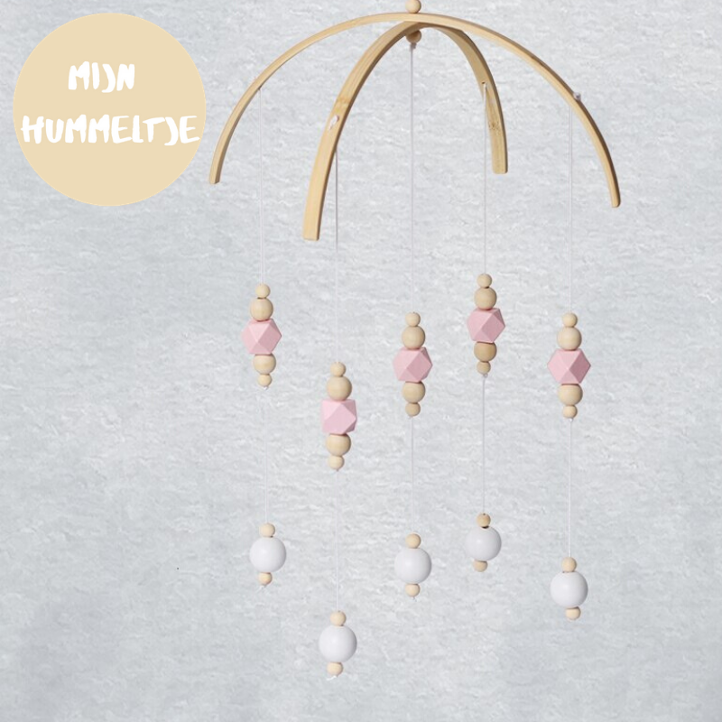 Woods™ | Boxmobile - Buchenholz Rosa | Pädagogisches Holzspielzeug von Mein Kleines Baby