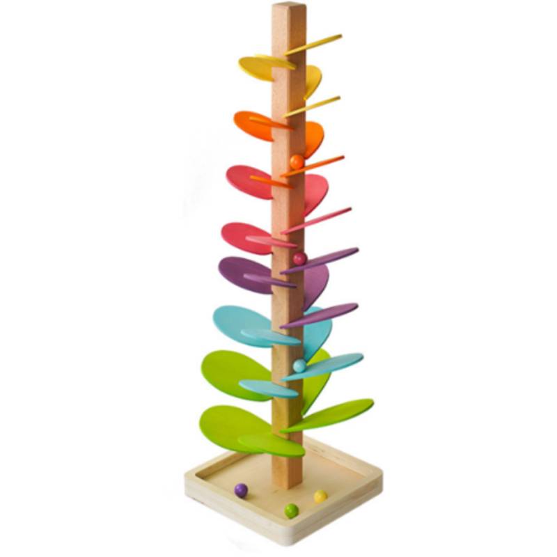Woods™ - Legende grene - Regnbuetræet Regnbuetræ XL - 71 cm | Pädagogisches Holzspielzeug von Mein Kleines Baby