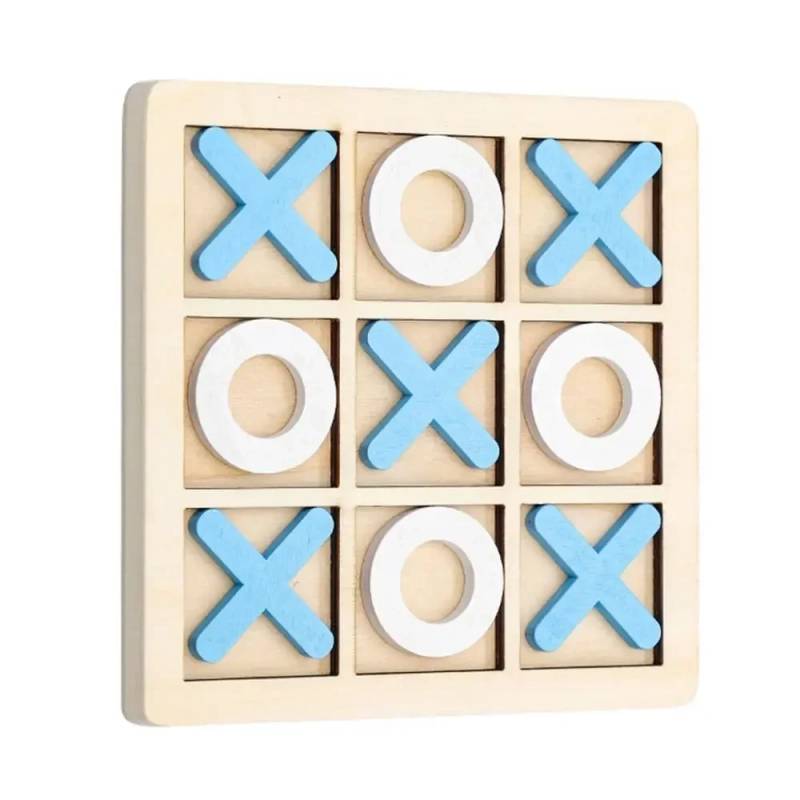Woods™ - Spielender Strategiespaß - Butter, Käse und Eier aus Holz Blau | Pädagogisches Holzspielzeug von Mein Kleines Baby