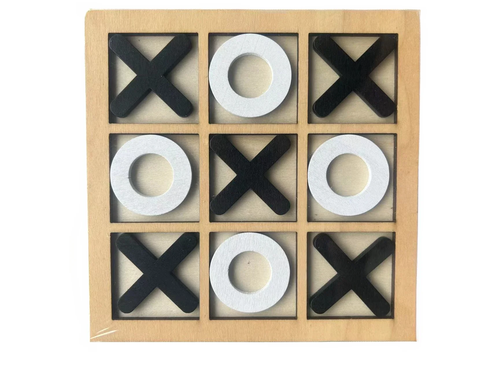 Woods™ - Spielender Strategiespaß - Butter, Käse und Eier aus Holz Schwarz | Pädagogisches Holzspielzeug von Mein Kleines Baby