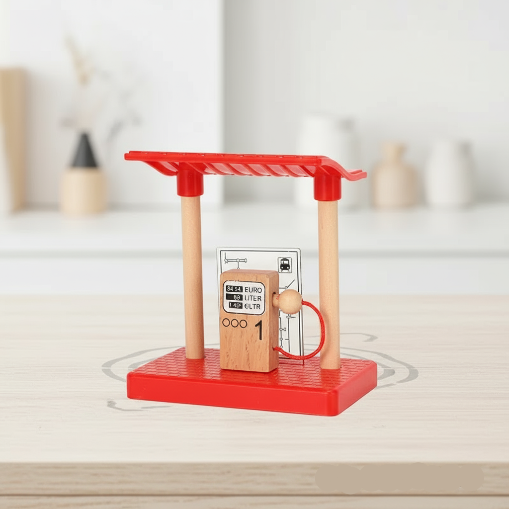 Woods– Stilvoll&lehrreich - Holzspielset für öffentliche Verkehrsmittel Montagestation | Pädagogisches Holzspielzeug Woods– Stilvoll&lehrreich - Holzspielset für öffentliche Verkehrsmittel Montagestation | Pädagogisches Holzspielzeug von Mein Kleines Baby