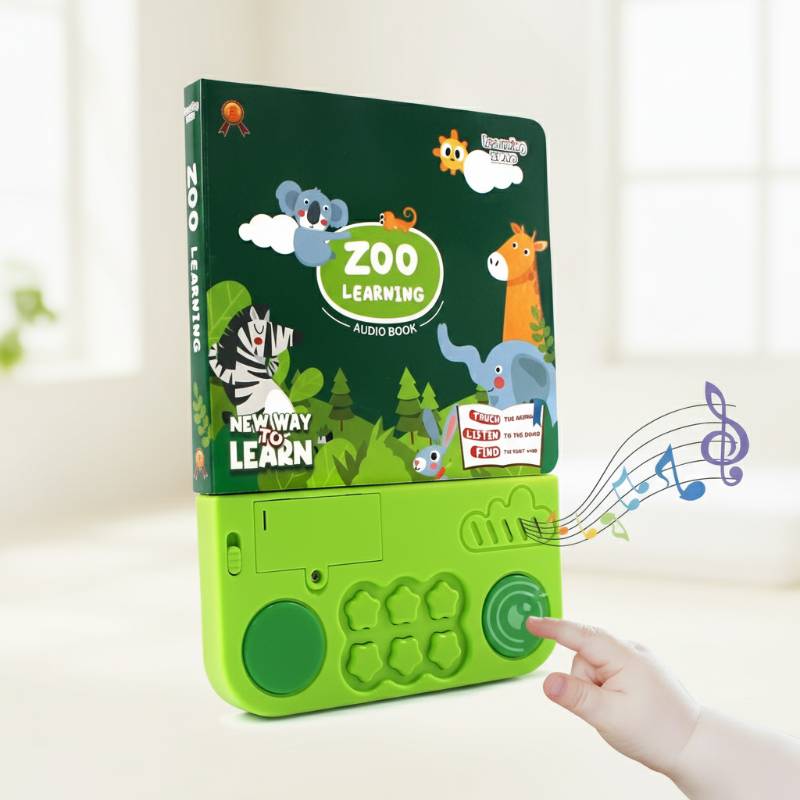 ZooLearning– Kreativ&Spannend– Hörbuch Tiere | Pädagogisches Holzspielzeug von Mein Kleines Baby