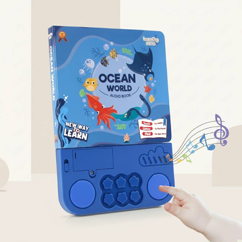 ZooLearning– Kreativ&Spannend– Hörbuch Unter Wasser | Pädagogisches Holzspielzeug von Mein Kleines Baby